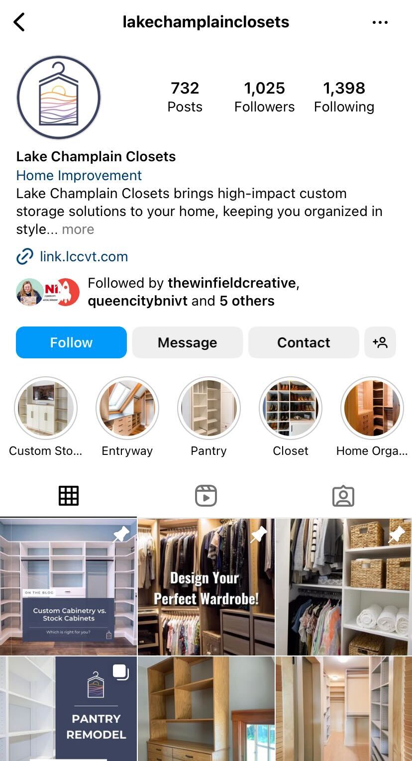 Lake Champlain Closets