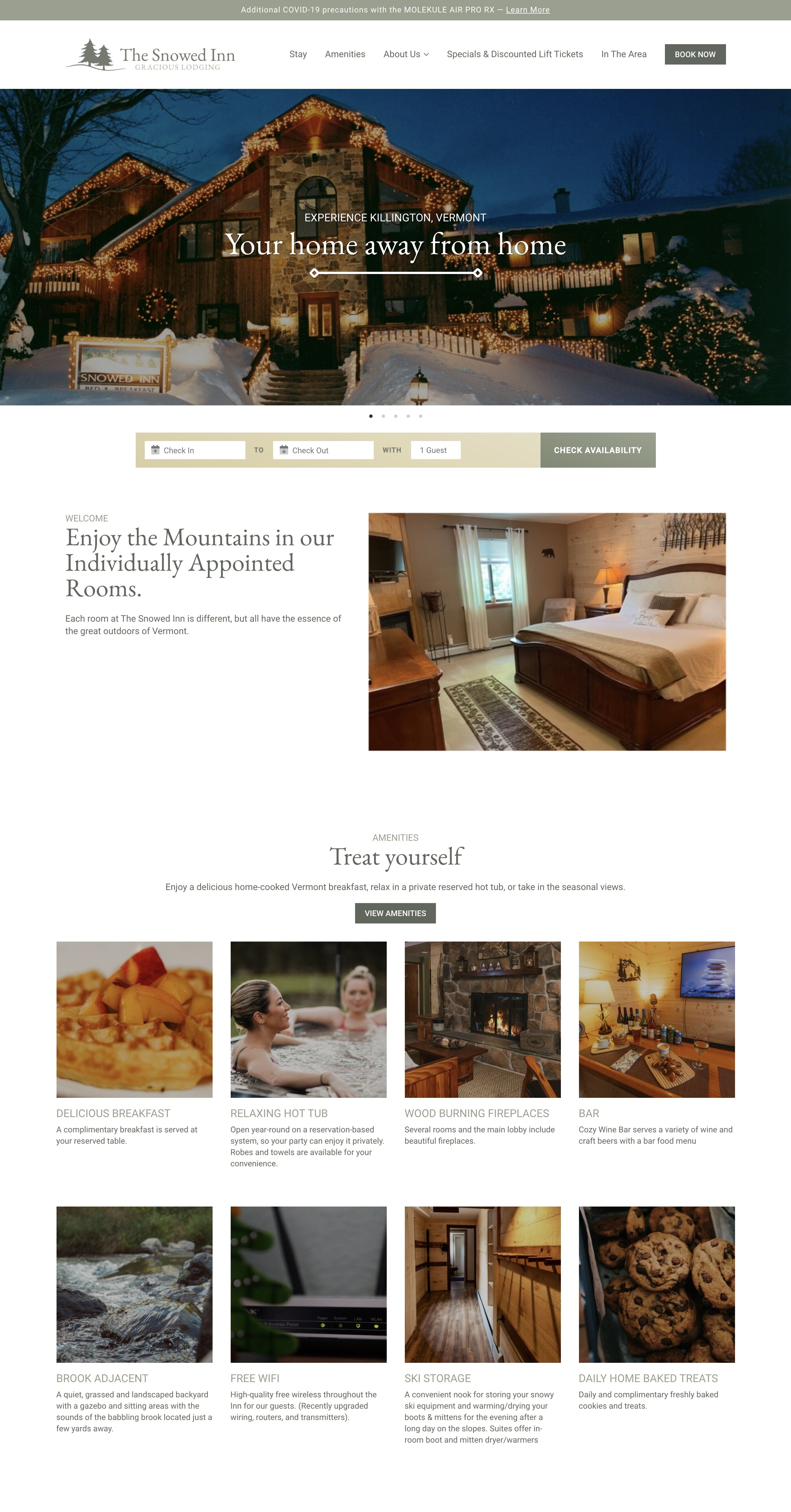 Snowed Inn Homepage