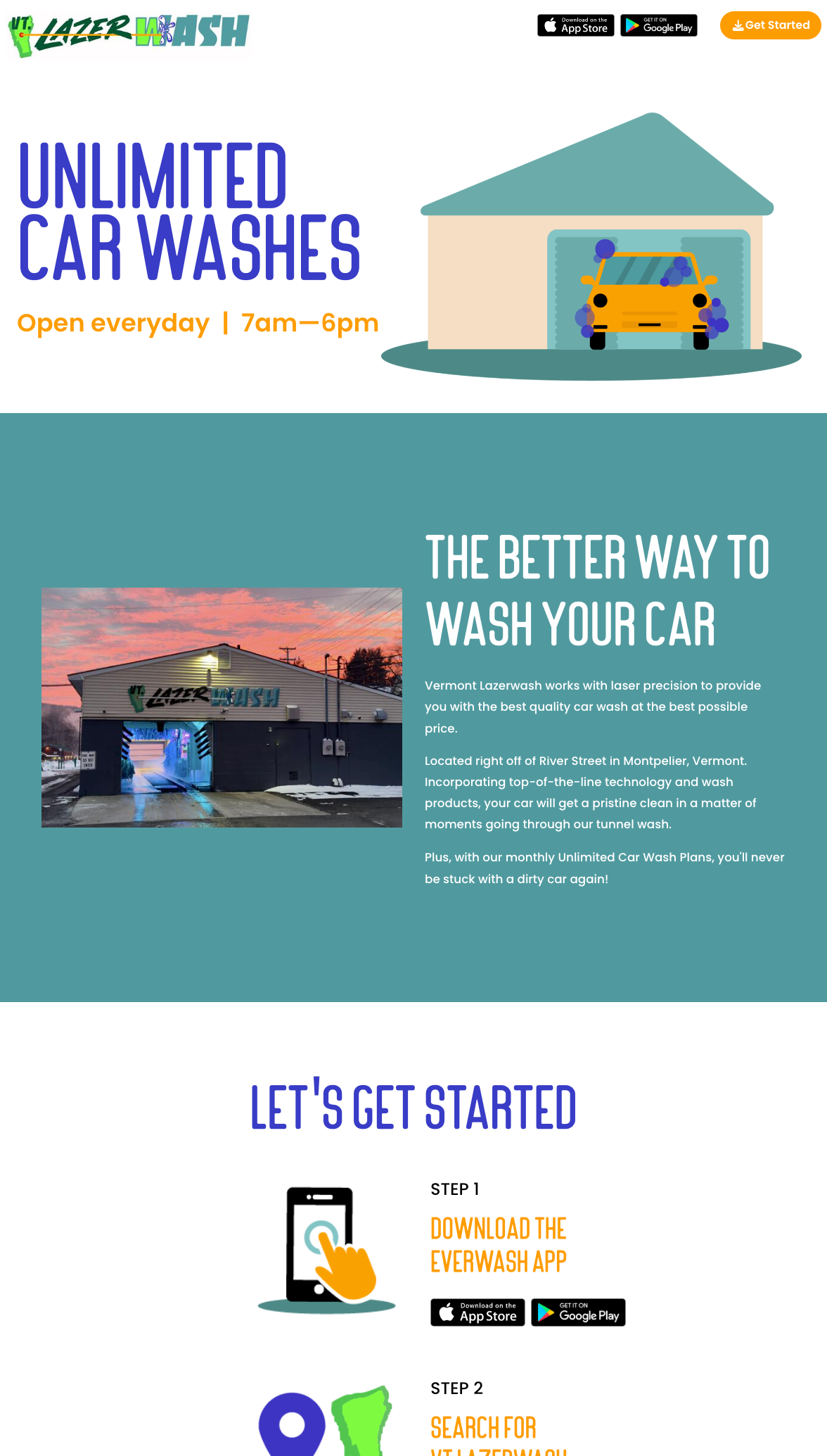 Vermont Lazerwash Homepage